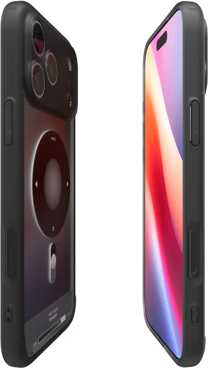 Spigen Ultra Hybrid MagFit iPhone 18 Pro Max Hoesje - Zwart - afbeelding 2 van 6