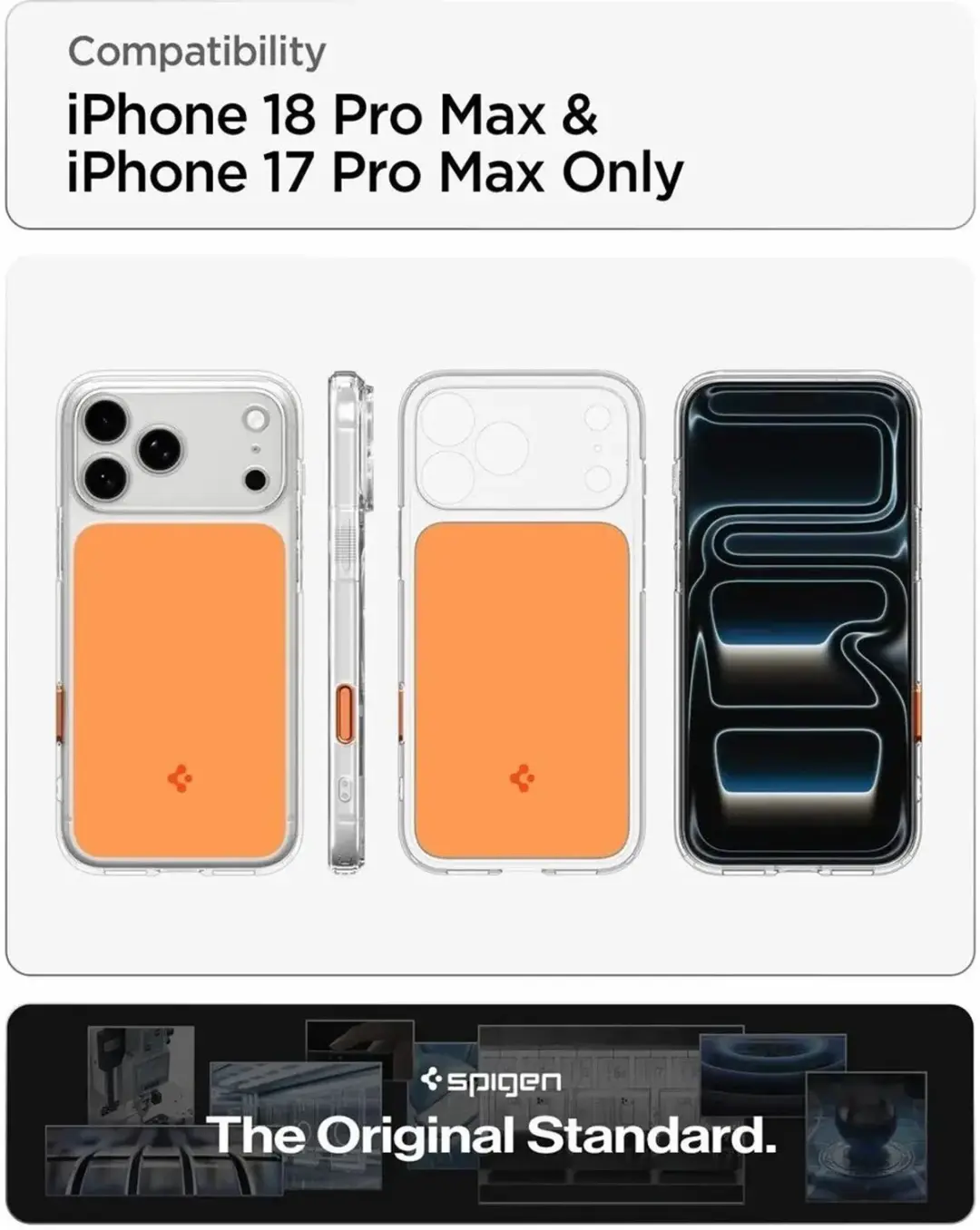 Spigen Ultra Hybrid T MagFit Hoesje ACS12133 - Oranje - afbeelding 3 van 6