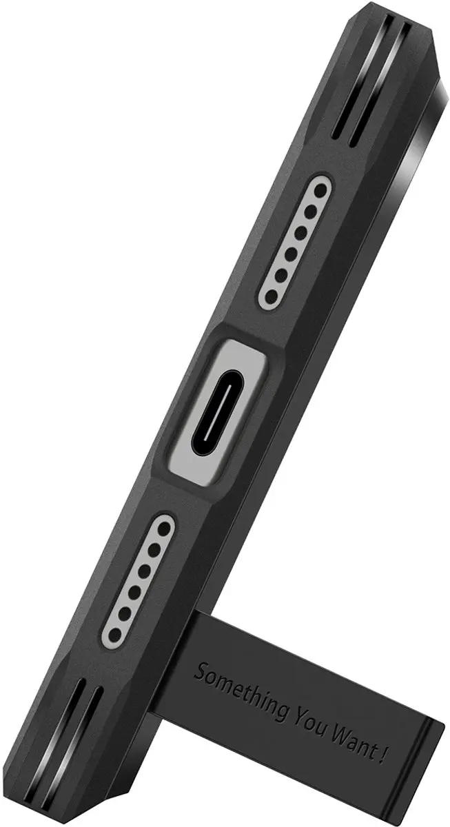 Spigen Tough Armor T MagFit Hoesje - iPhone 18 Pro Max / 17 Pro Max - Zwart - afbeelding 2 van 6