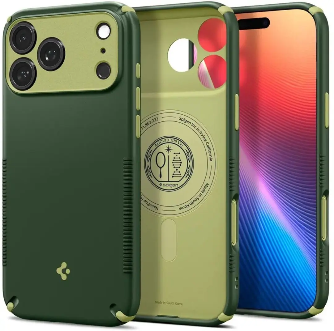 Spigen Nano Pop Hybrid MagFit iPhone 18 Pro Max Hoesje - Groen - afbeelding 3 van 6