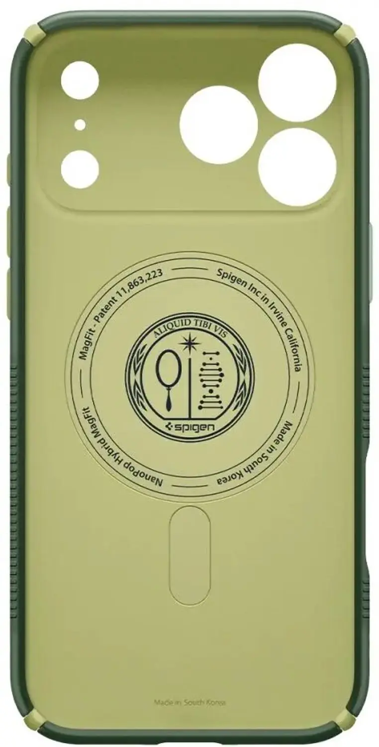 Spigen Nano Pop Hybrid MagFit iPhone 18 Pro Max Hoesje - Groen - afbeelding 4 van 6
