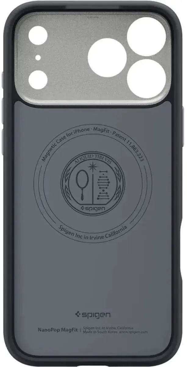 Spigen Nano Pop MagFit iPhone 18 Pro Max Hoesje - Zwart - afbeelding 4 van 6