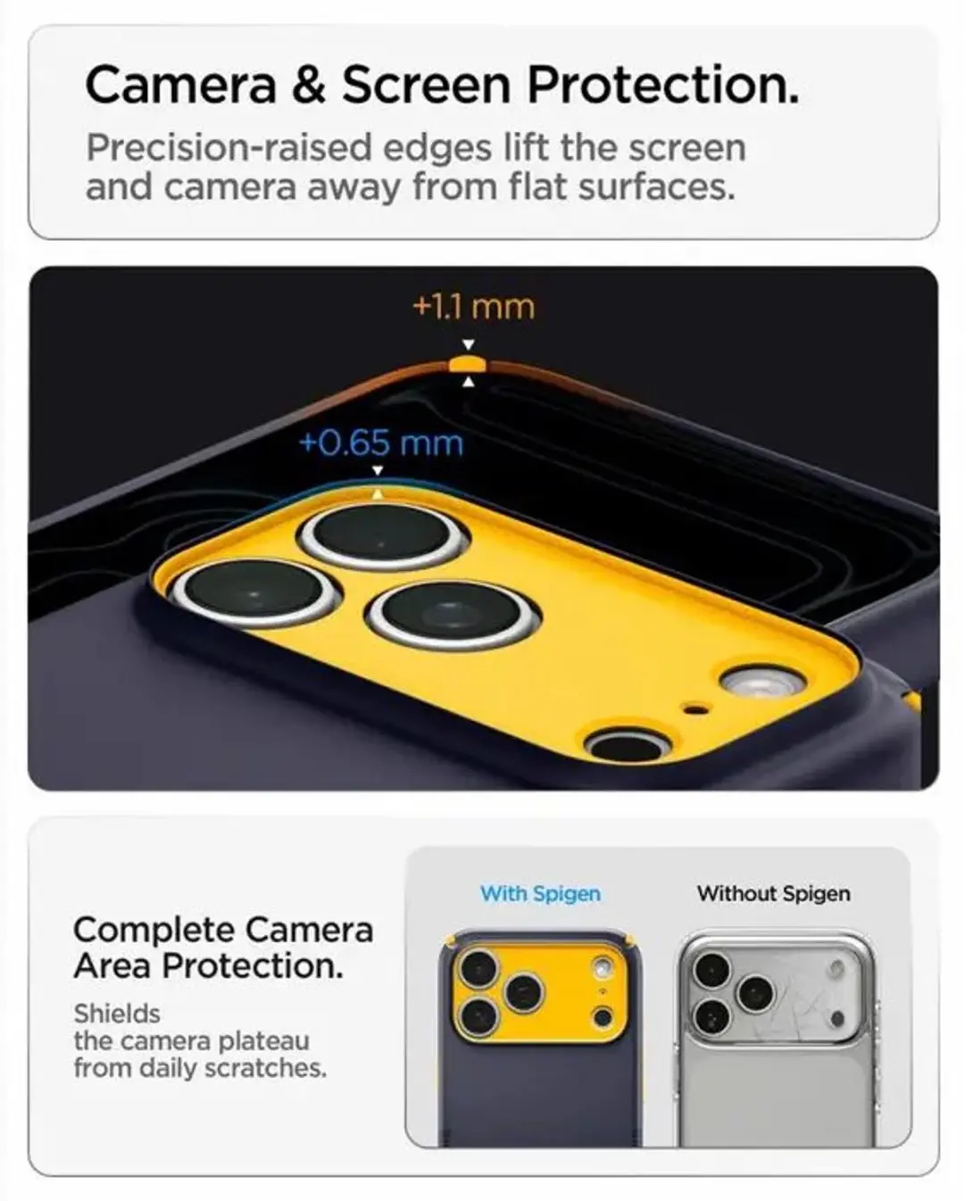 Spigen Nano Pop Hybrid MagFit iPhone 18 Pro/17 Pro - Blauw - afbeelding 4 van 6