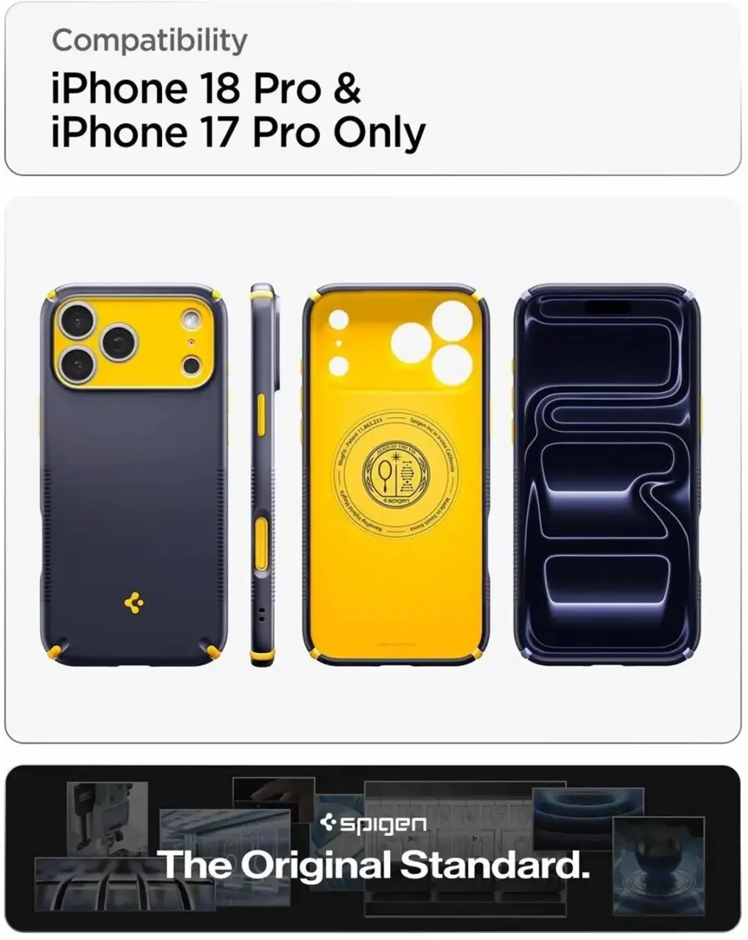 Spigen Nano Pop Hybrid MagFit iPhone 18 Pro/17 Pro - Blauw - afbeelding 2 van 6