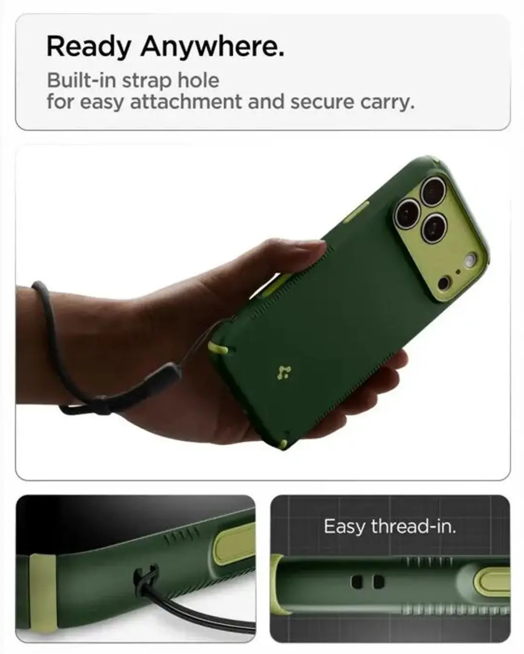 Spigen Nano Pop Hybrid MagFit iPhone 18 Pro/17 Pro - Groen - afbeelding 4 van 6