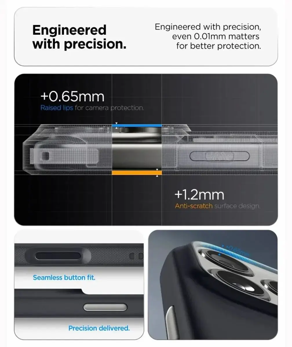 Spigen Nano Pop MagFit iPhone 18 Pro Hoesje - Zwart - afbeelding 2 van 6