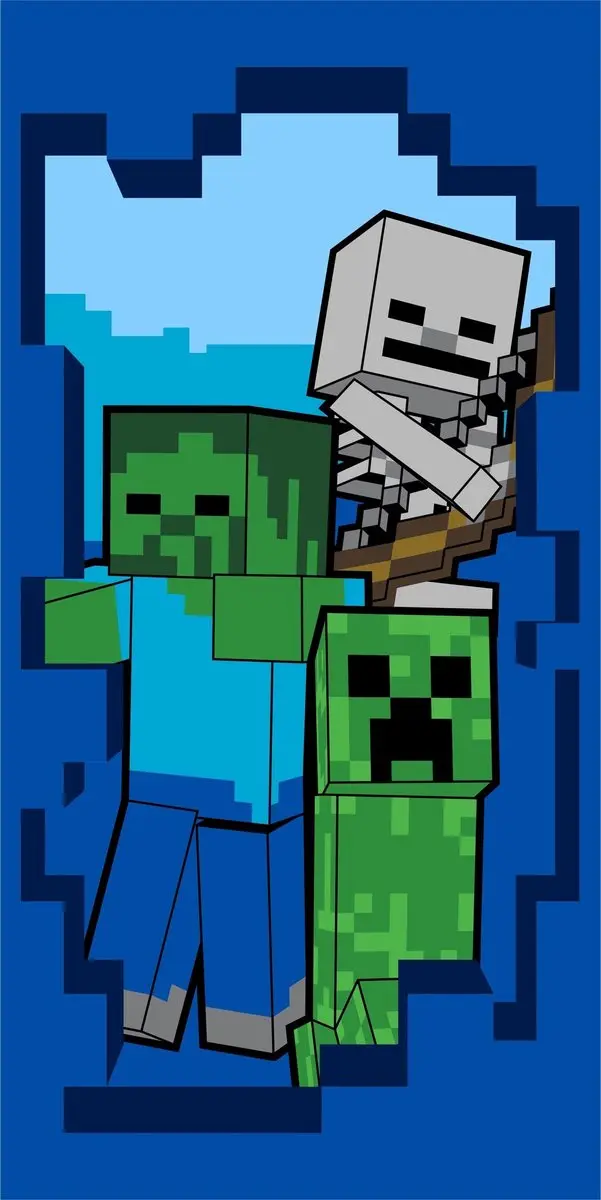 Minecraft Strandlaken Beware