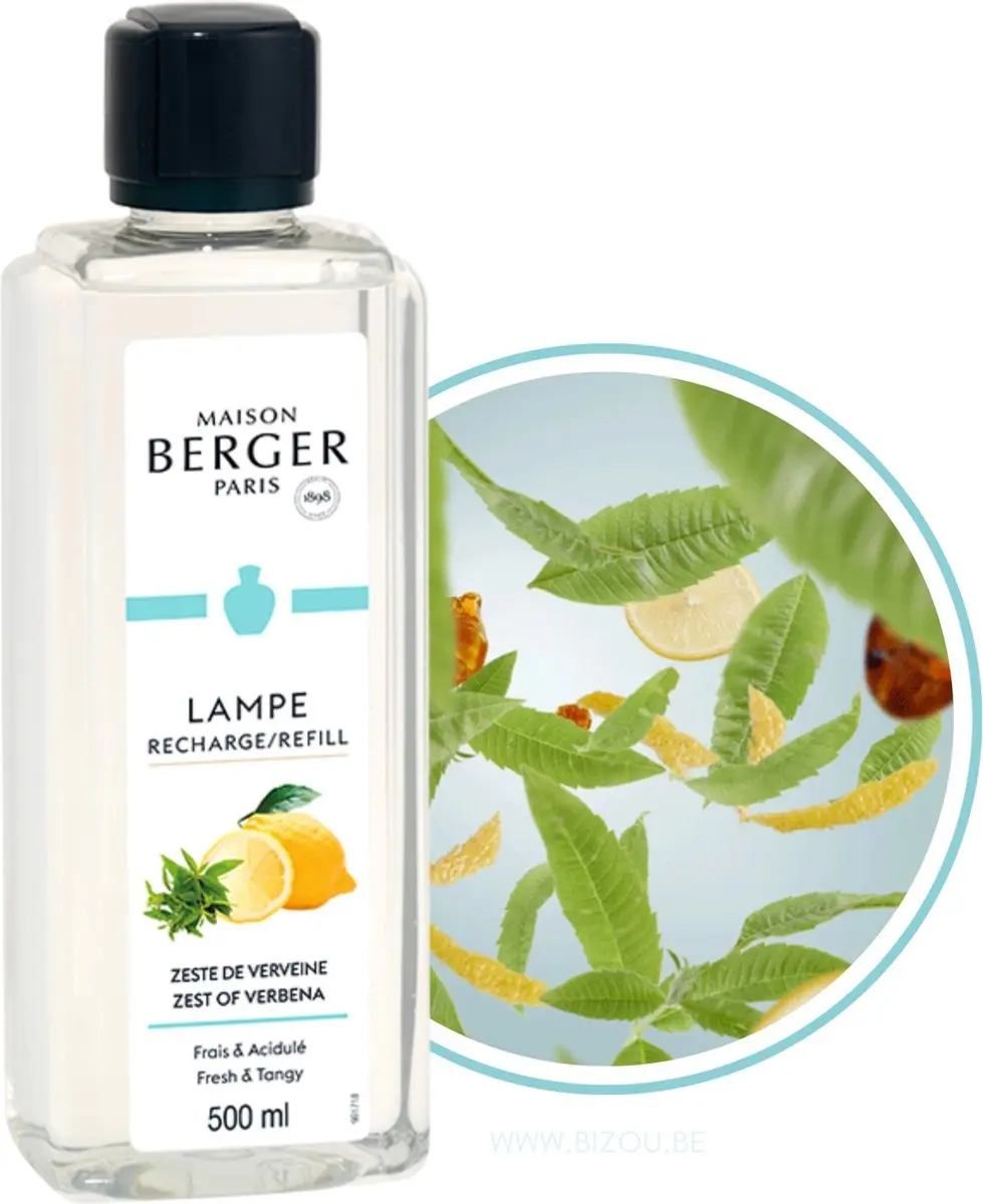 Lampe Berger Zeste de Verveine Navulling 500ml