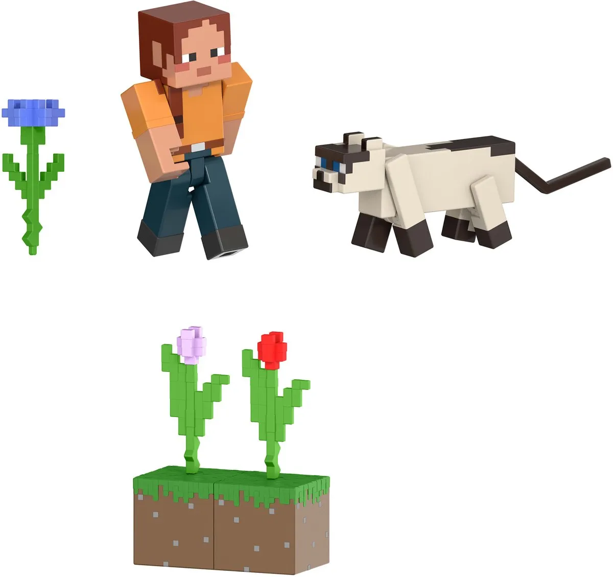 Minecraft Meadow Wanderer Ari Figures Meerkleurig - JCN52