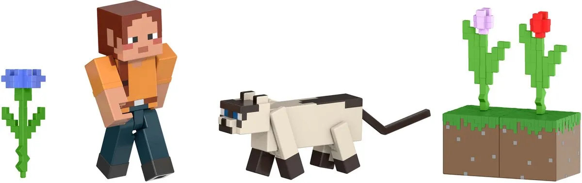 Minecraft Meadow Wanderer Ari Figures Meerkleurig - JCN52