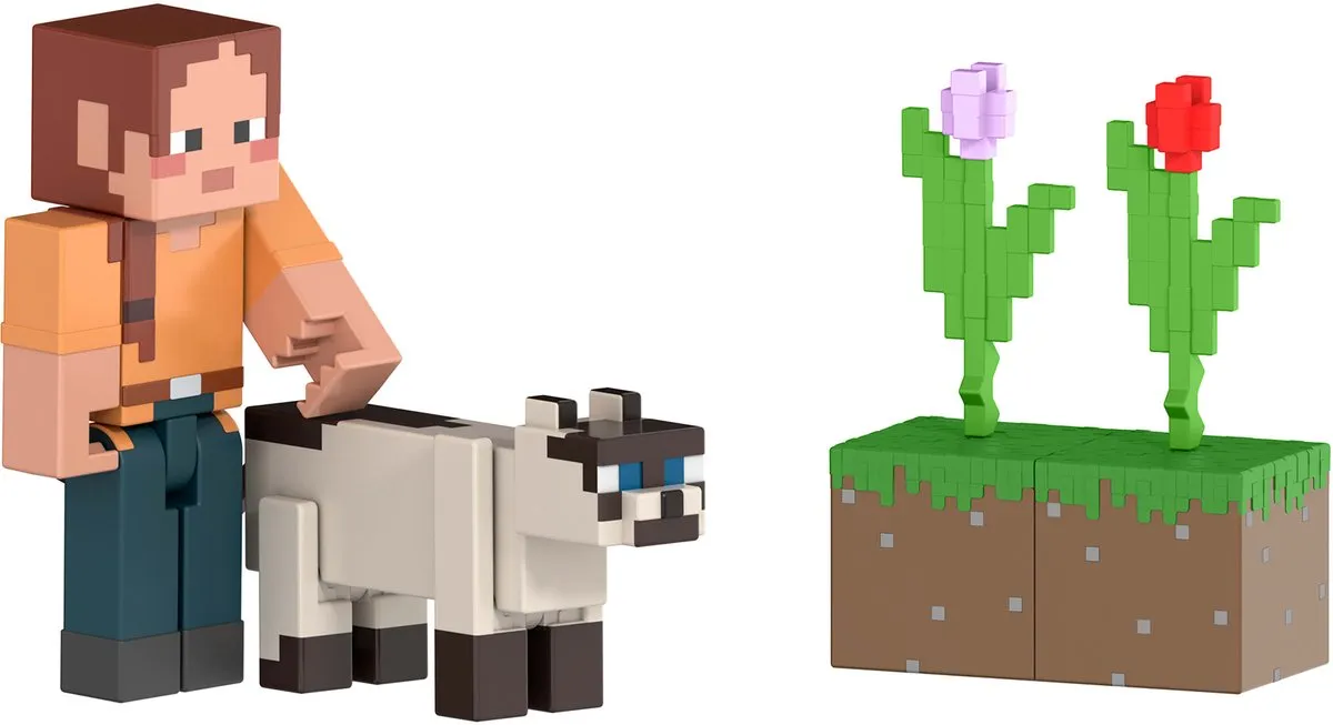 Minecraft Meadow Wanderer Ari Figures Meerkleurig - JCN52
