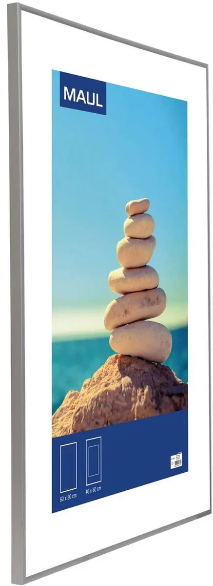 MAULdesign Fotolijst 60x80cm Zilver - afbeelding 4 van 6