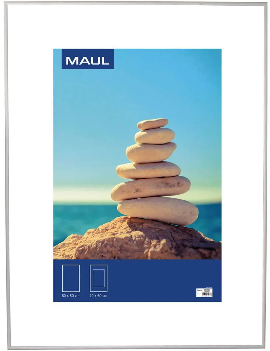 MAULdesign Fotolijst 60x80cm Zilver