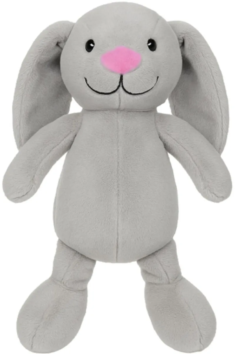 Topknuffels Konijn Pluche Knuffel 35cm - Grijs