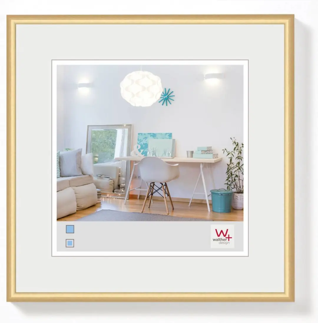 Walther New Lifestyle Fotolijst 20x20cm Goud
