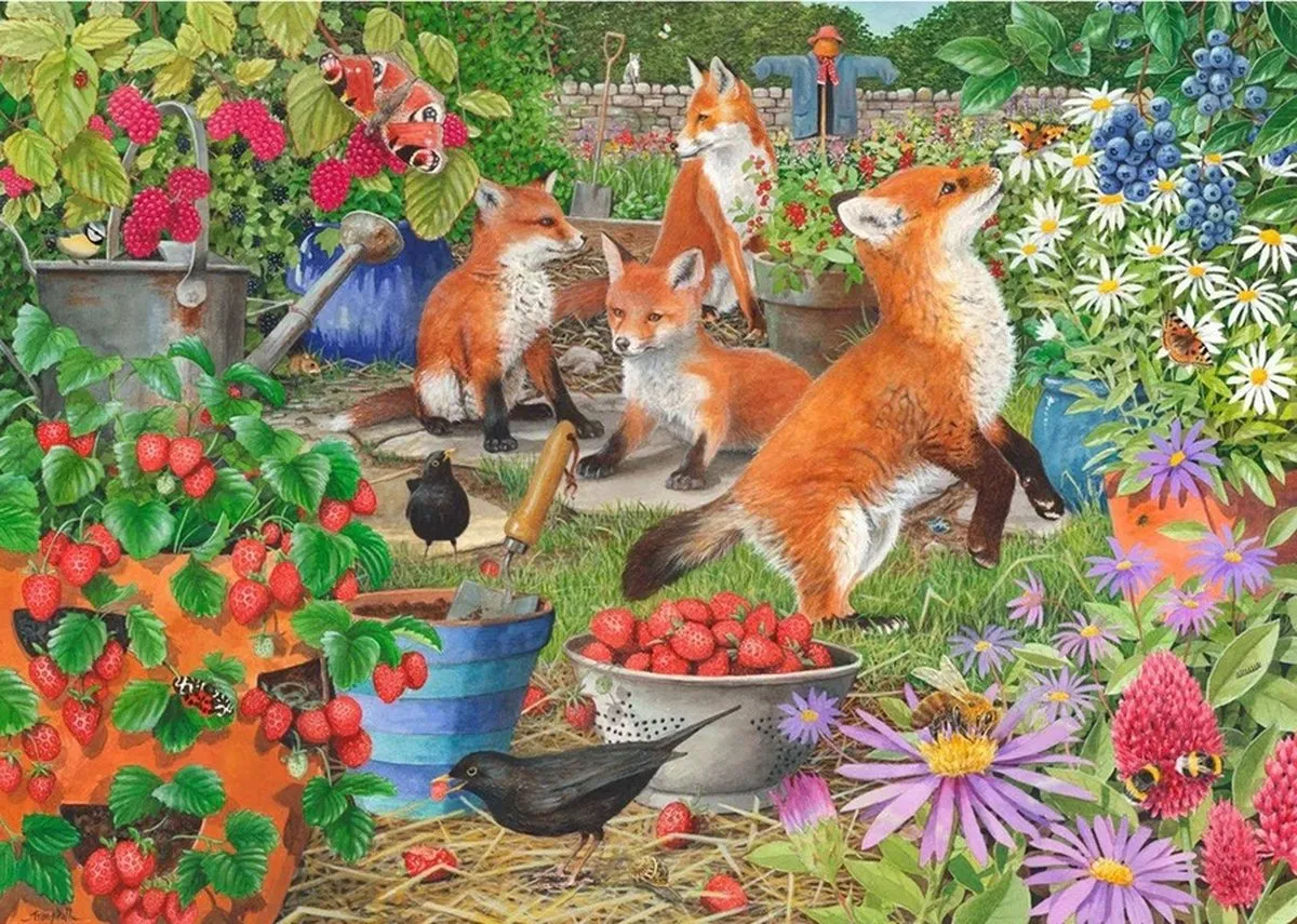 House Of Puzzles Foxy Ladies Legpuzzel 1000 Stuks
