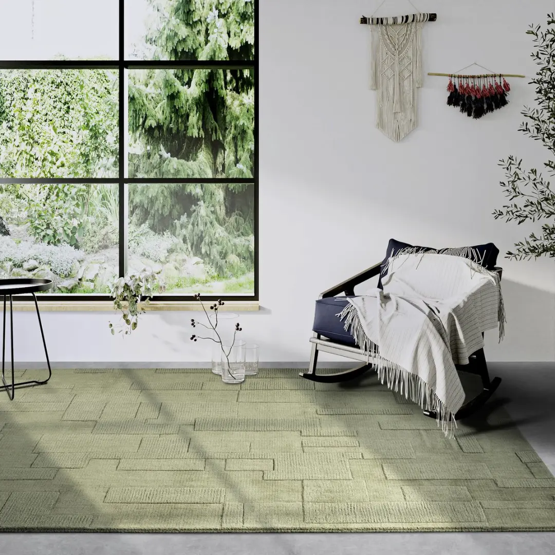 Villeroy & Boch Wilhelmine Wollen Vloerkleed 120x170cm Groen