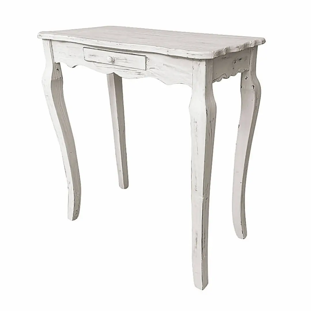 Loberon Sidetable Barbey - Antiekwit - afbeelding 3 van 6