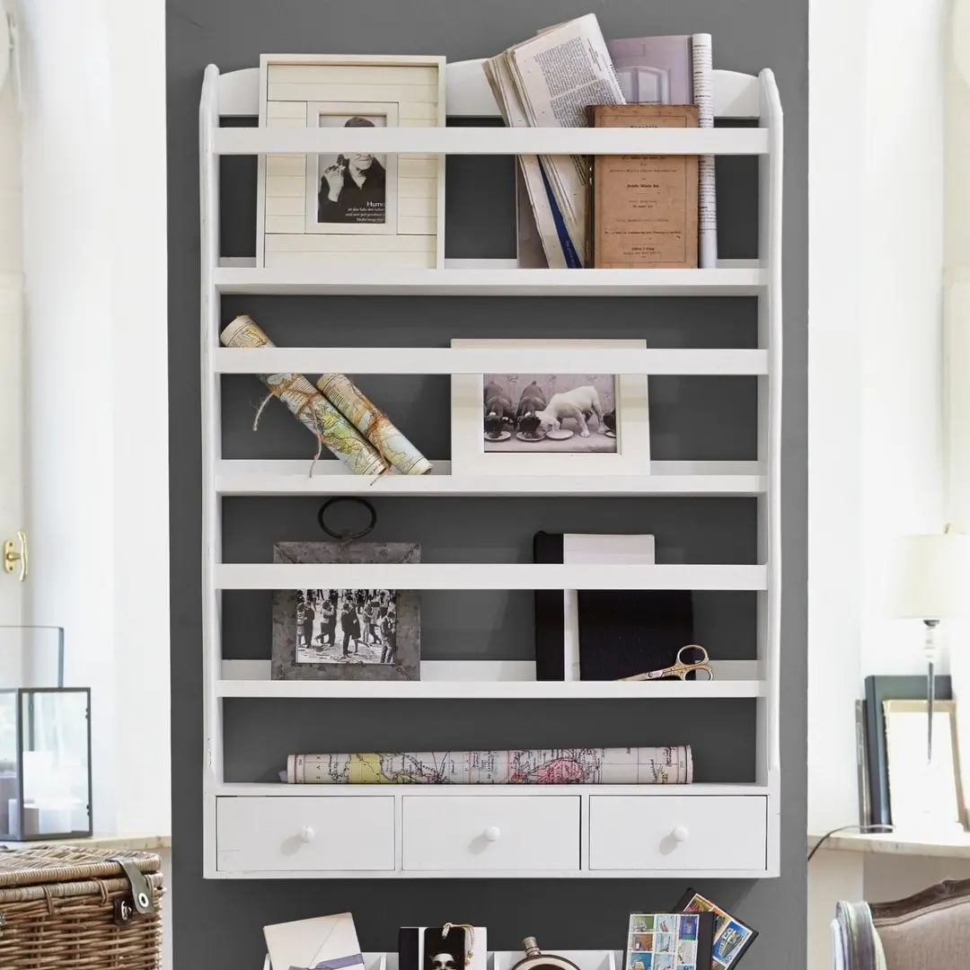 Loberon Carbondale Wandrek - Wit - afbeelding 3 van 6