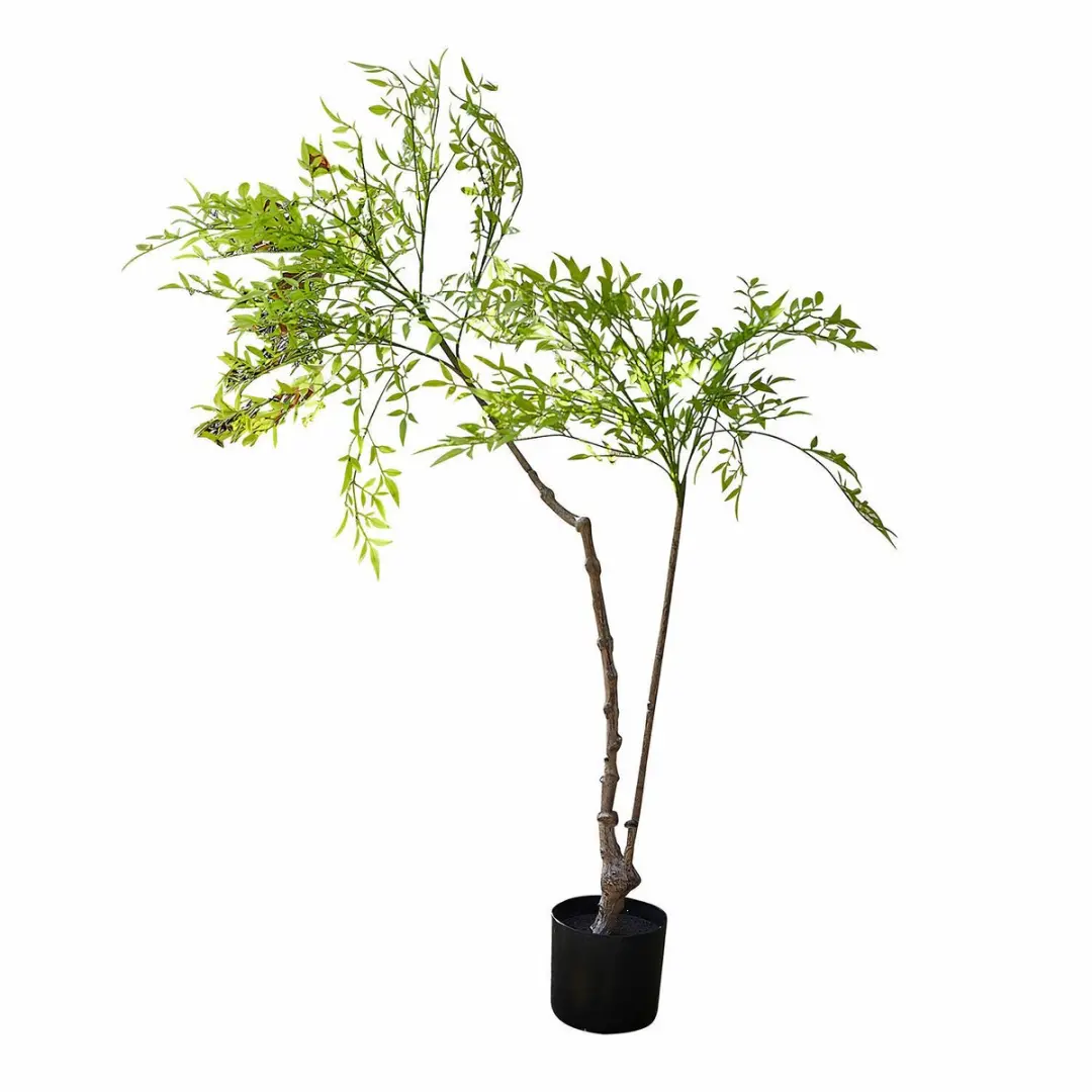 Loberon Avenelle Decoratieve Potplant - Groen - afbeelding 5 van 6