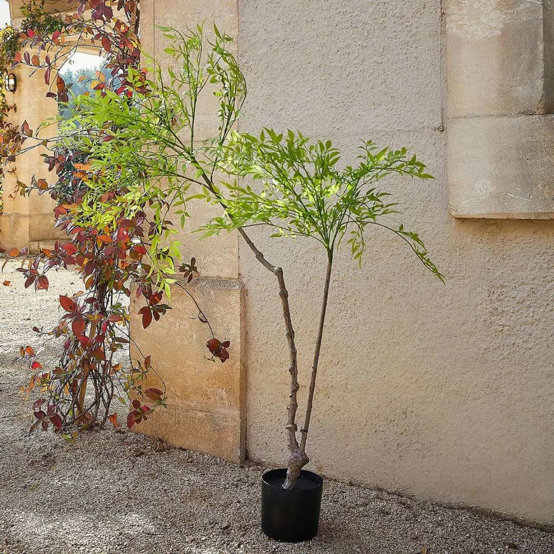 Loberon Avenelle Decoratieve Potplant - Groen - afbeelding 3 van 6