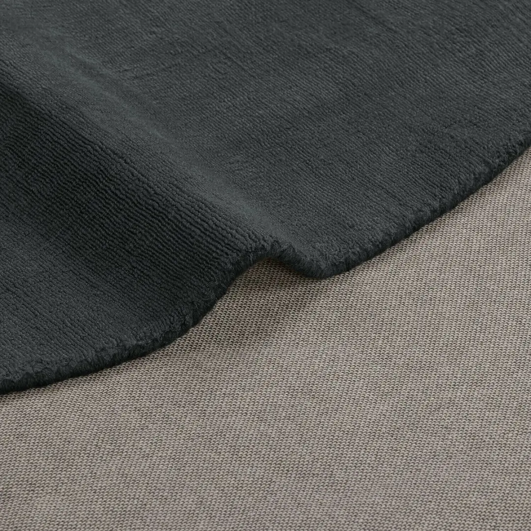 Loberon Mariselle Vloerkleed 120cm - Donkergrijs - afbeelding 3 van 6