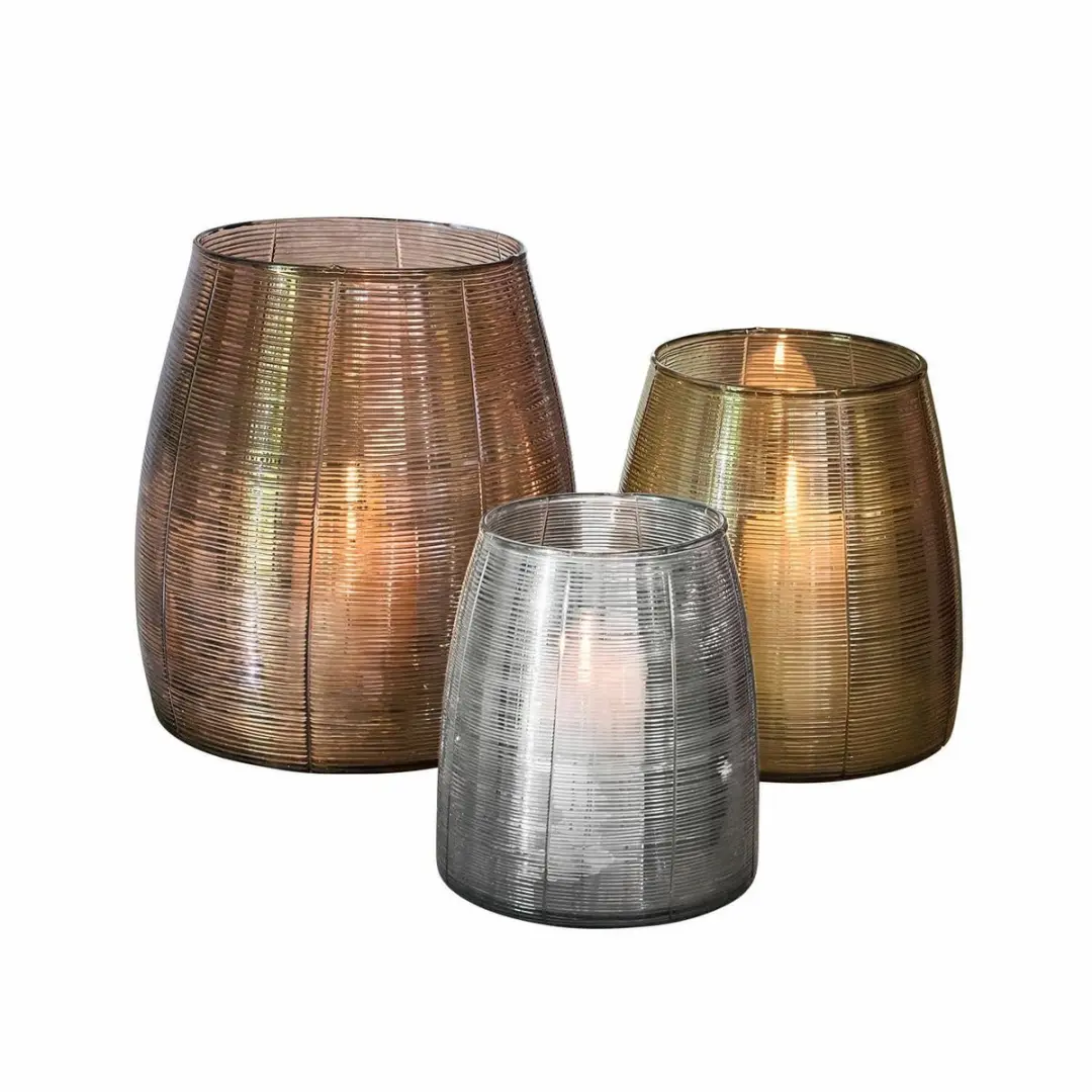 Loberon Uvenar Windlichtset 3 Stuks