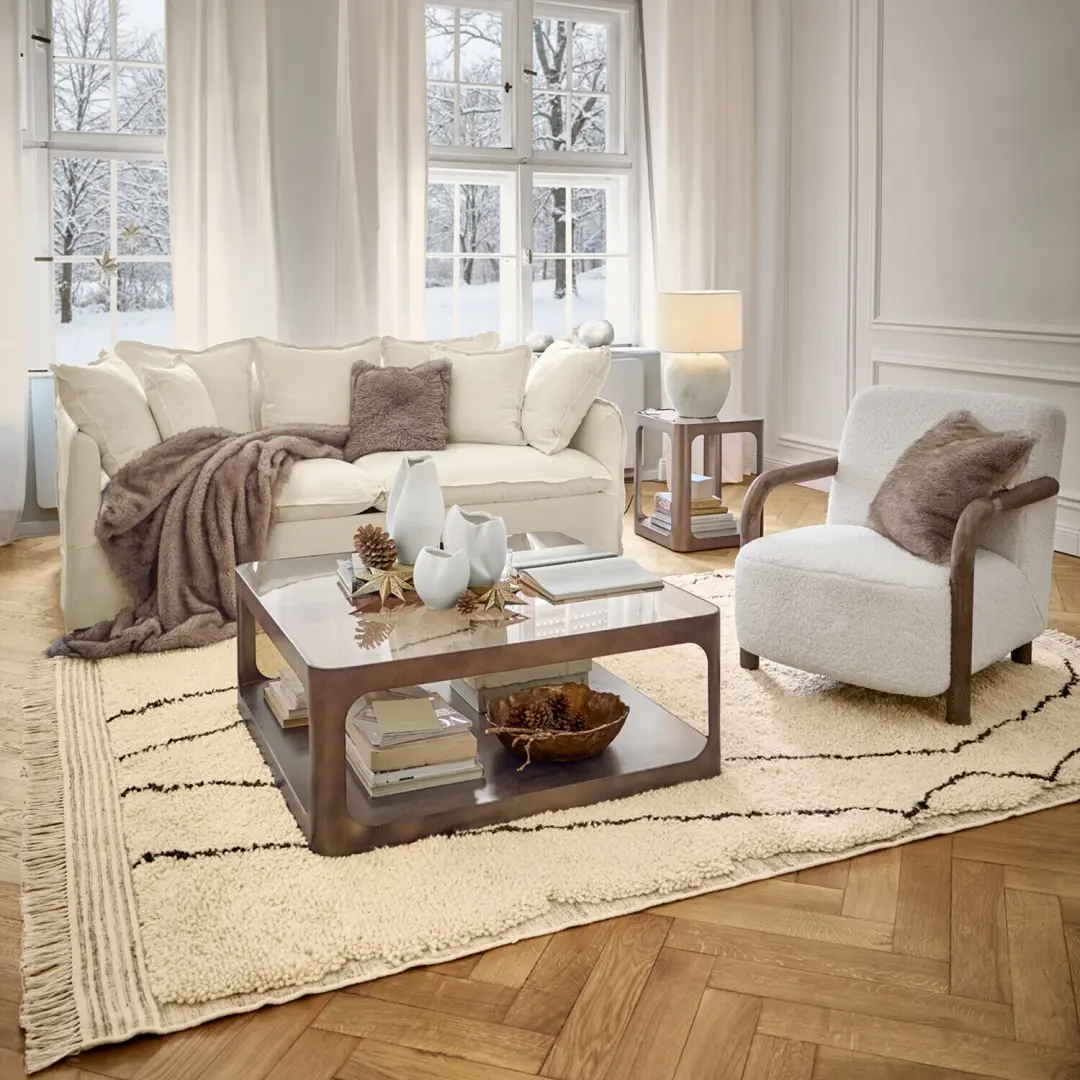 Loberon Bexington Salontafel - Bruin - afbeelding 2 van 6