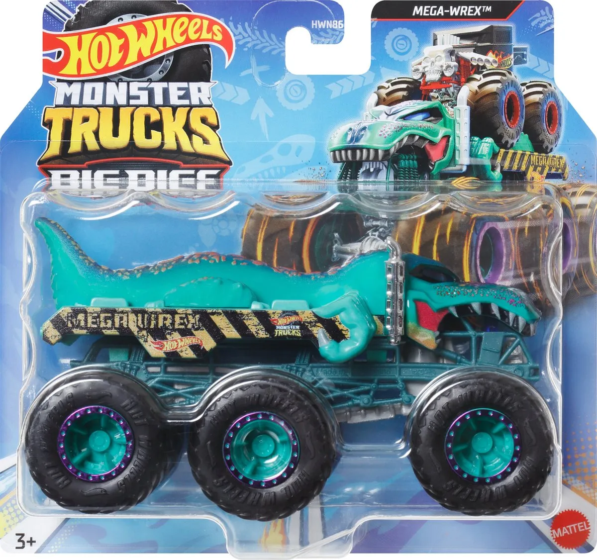 Hot Wheels Monster Trucks HWN86 Assortiment - Multikleur - afbeelding 6 van 6