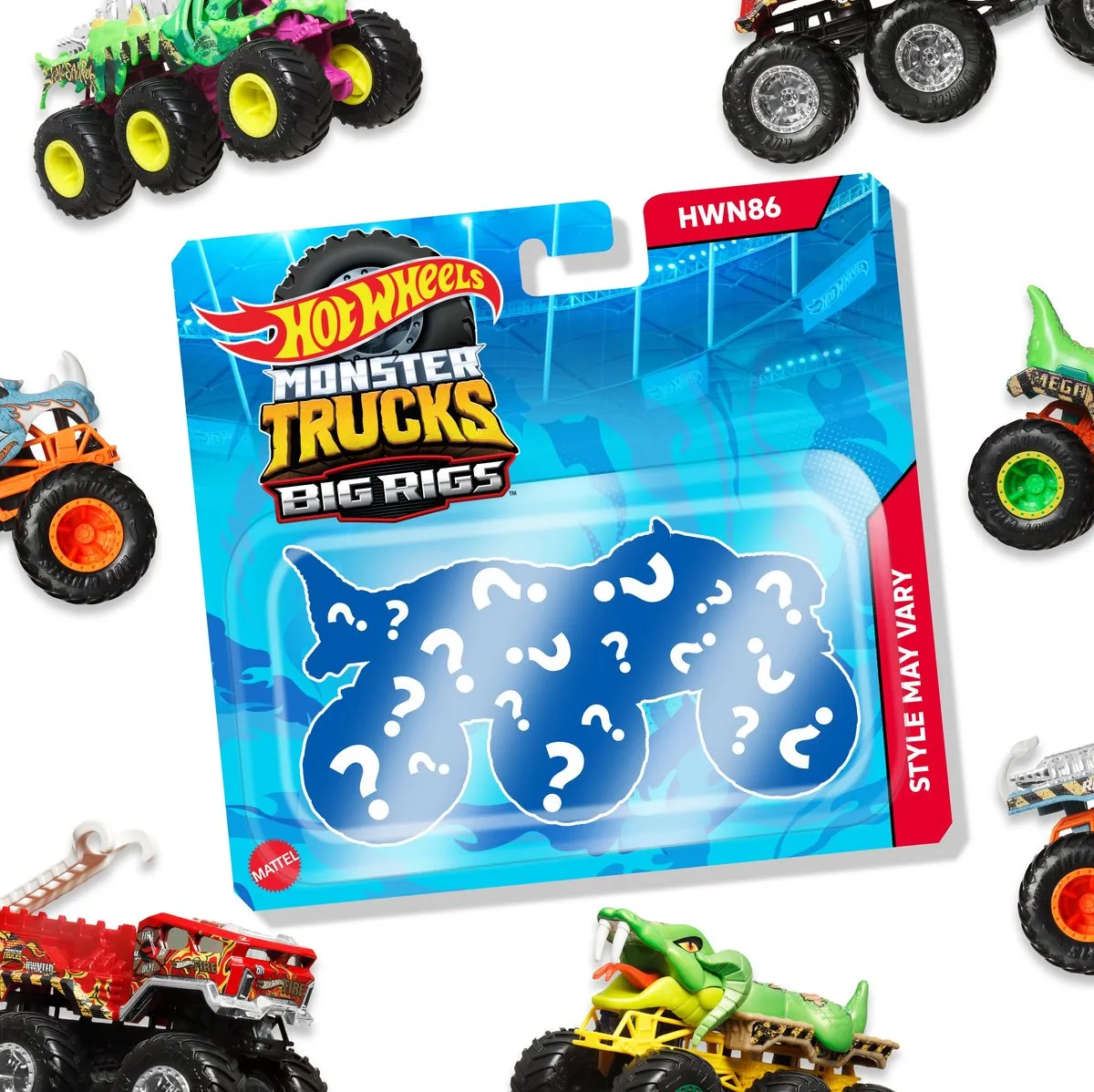 Hot Wheels Monster Trucks HWN86 Assortiment - Multikleur