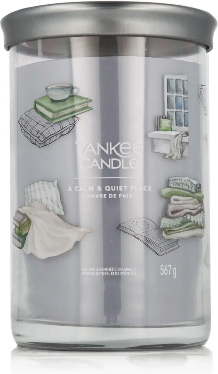 Yankee Candle A Calm & Quiet Place Geurkaars - 100 Branduren - afbeelding 5 van 5