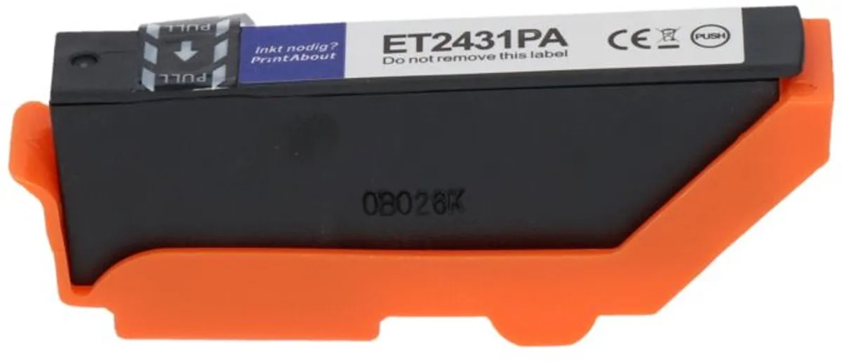 PrintAbout Epson 24XL Inktcartridge Zwart - 800 pagina's