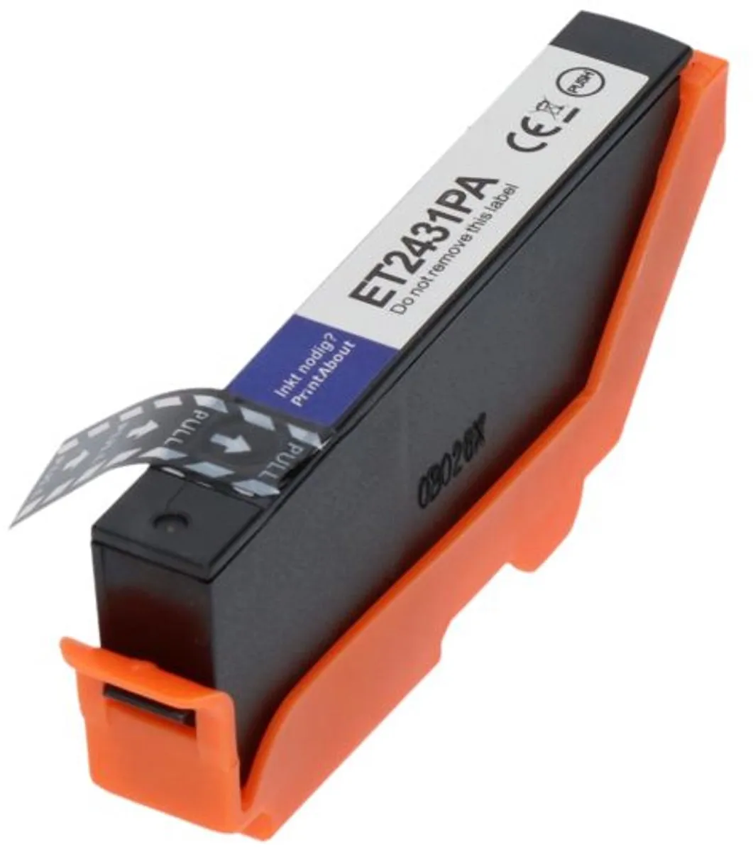 PrintAbout Epson 24XL Inktcartridge Zwart - 800 pagina's