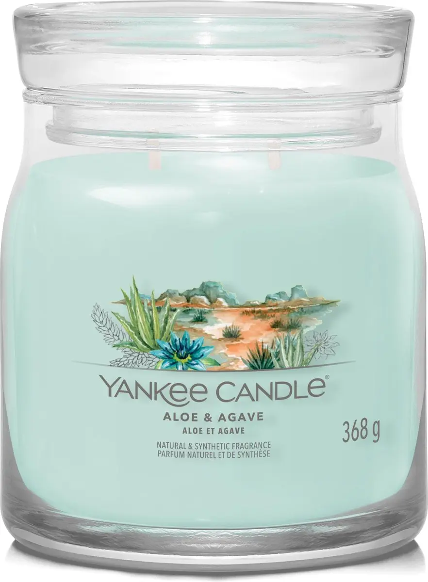 Yankee Candle Aloe & Agave Medium Geurkaars