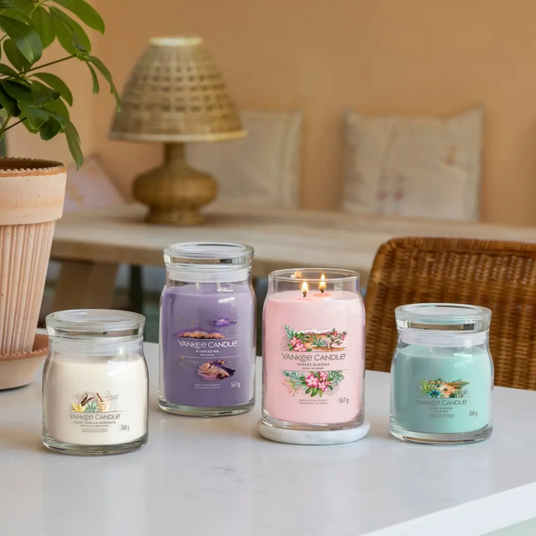 Yankee Candle Aloe & Agave Medium Geurkaars - afbeelding 4 van 4