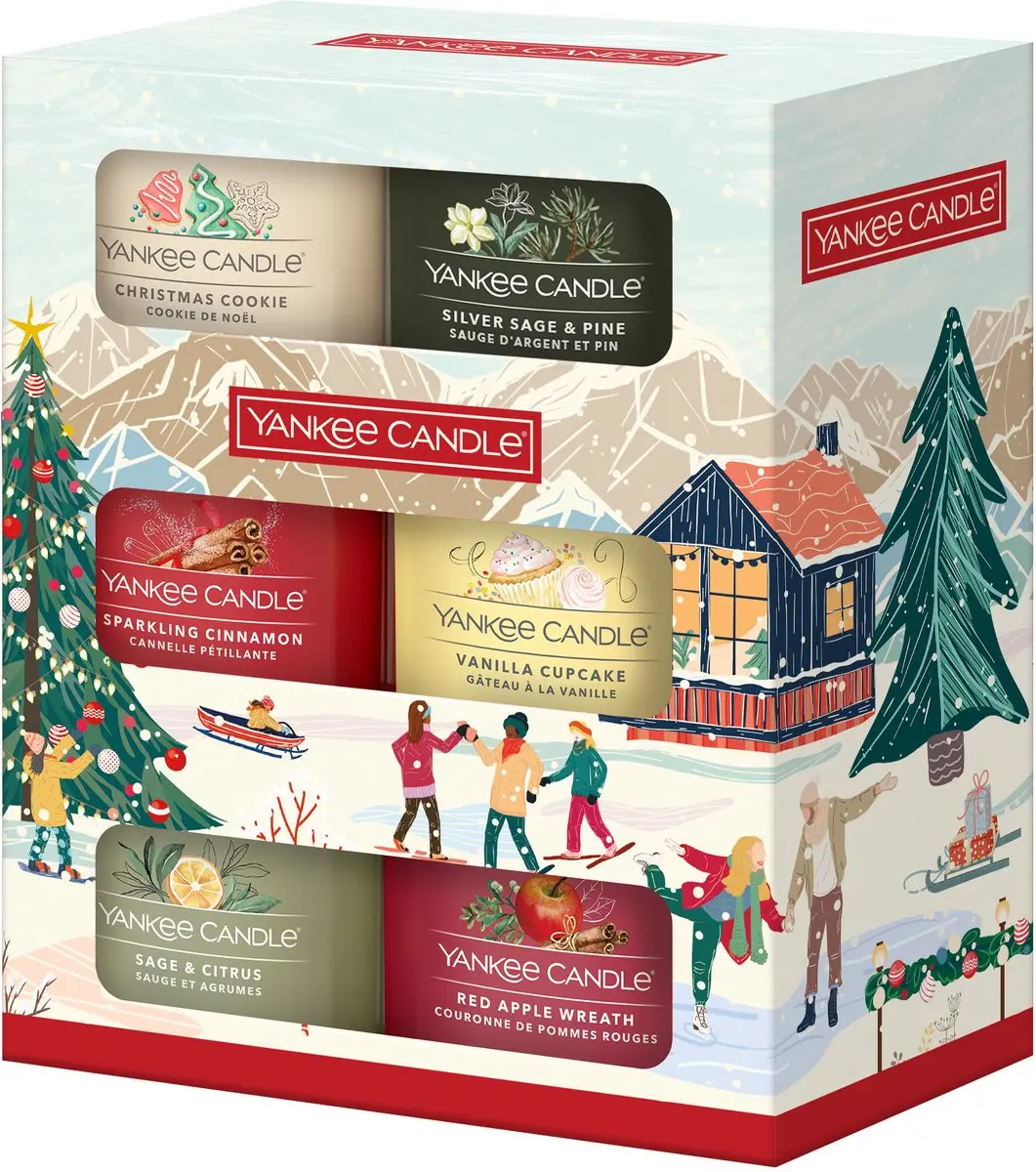 Yankee Candle Après Ski Geurkaarsen - 6 Stuks - afbeelding 2 van 4