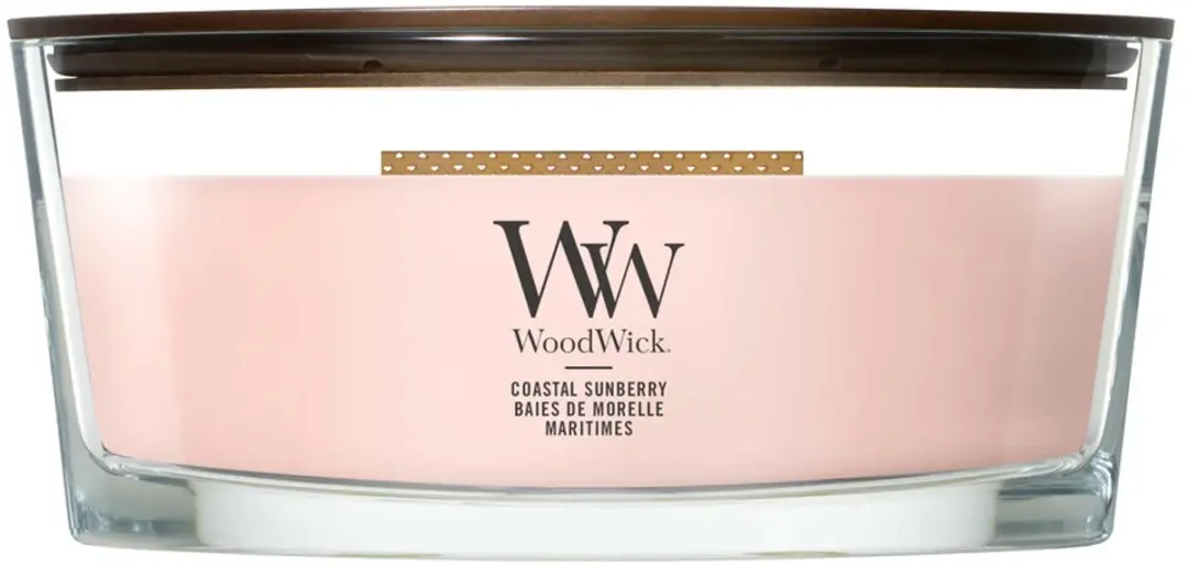 WoodWick Coastal Sunberry Ellipse Geurkaars