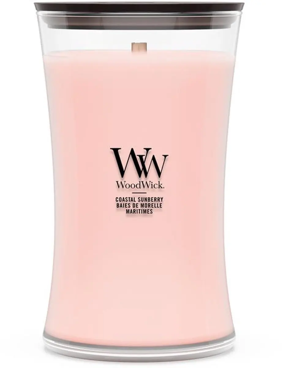 WoodWick Hourglass Coastal Sunberry Geurkaars - Large - afbeelding 5 van 5