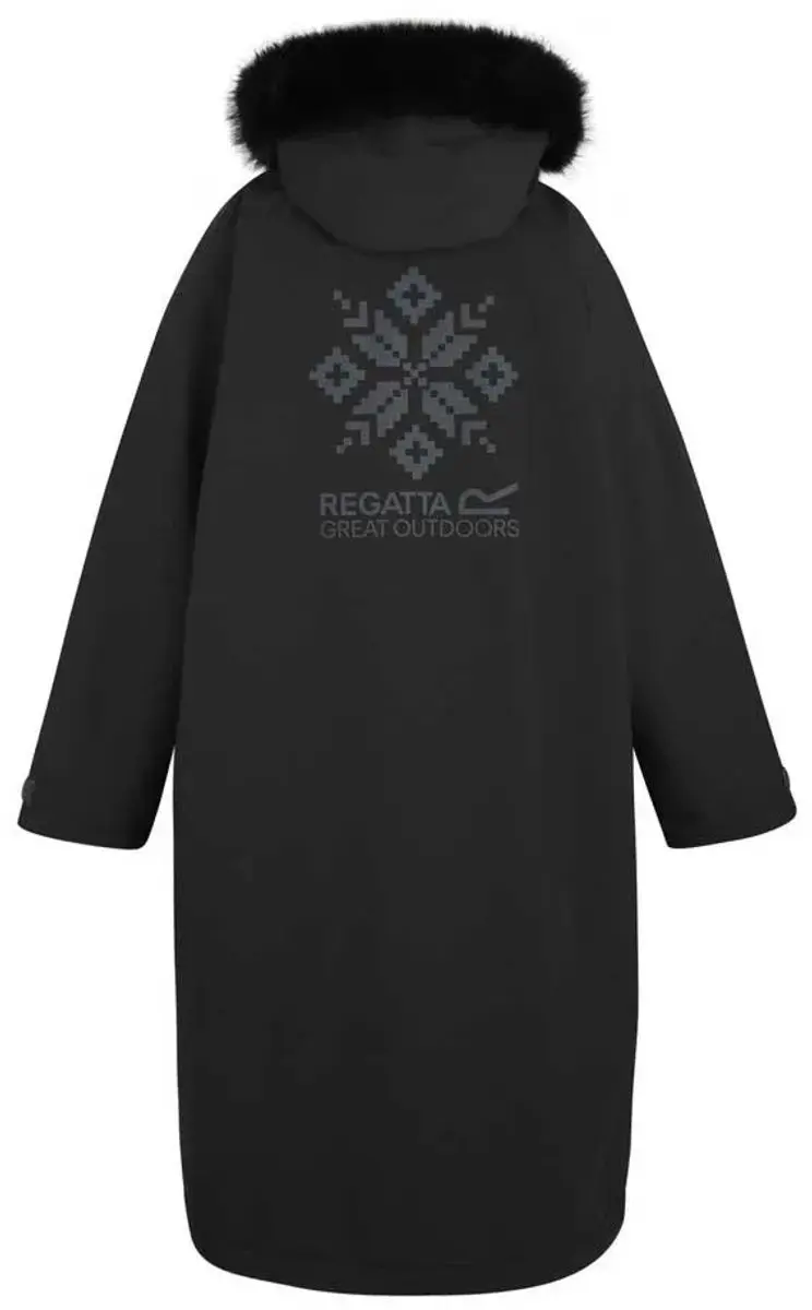 Regatta Rum025 Badjas Grijs XS-S - afbeelding 4 van 4