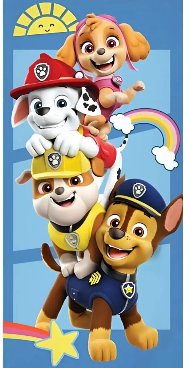 PAW Patrol Strandlaken - Multicolor - afbeelding 2 van 5