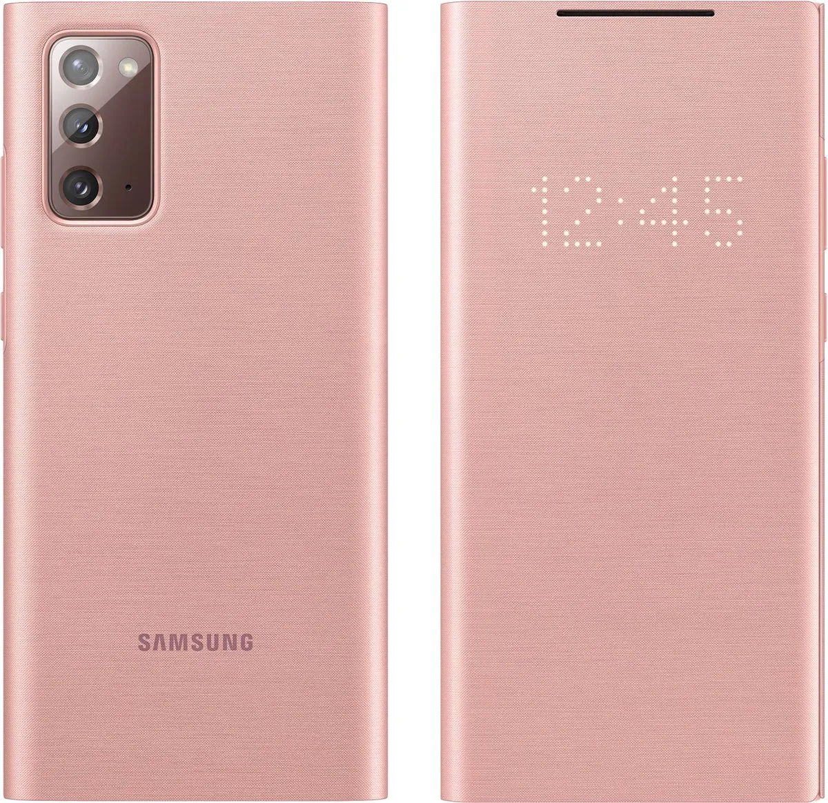 Samsung LED View Hoesje Note20 - Brons - 8806090559167