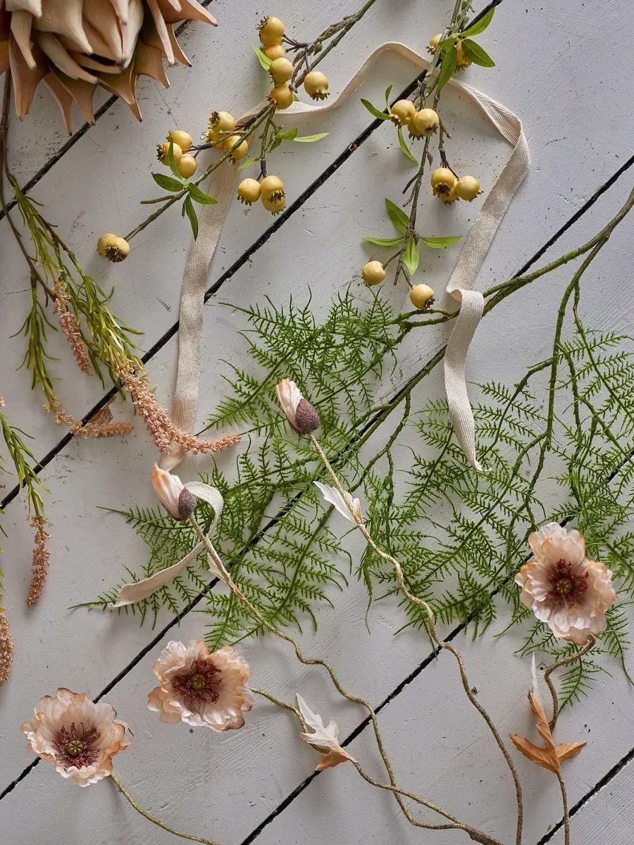 Bloomingville Foxtail kunstbloem rose
