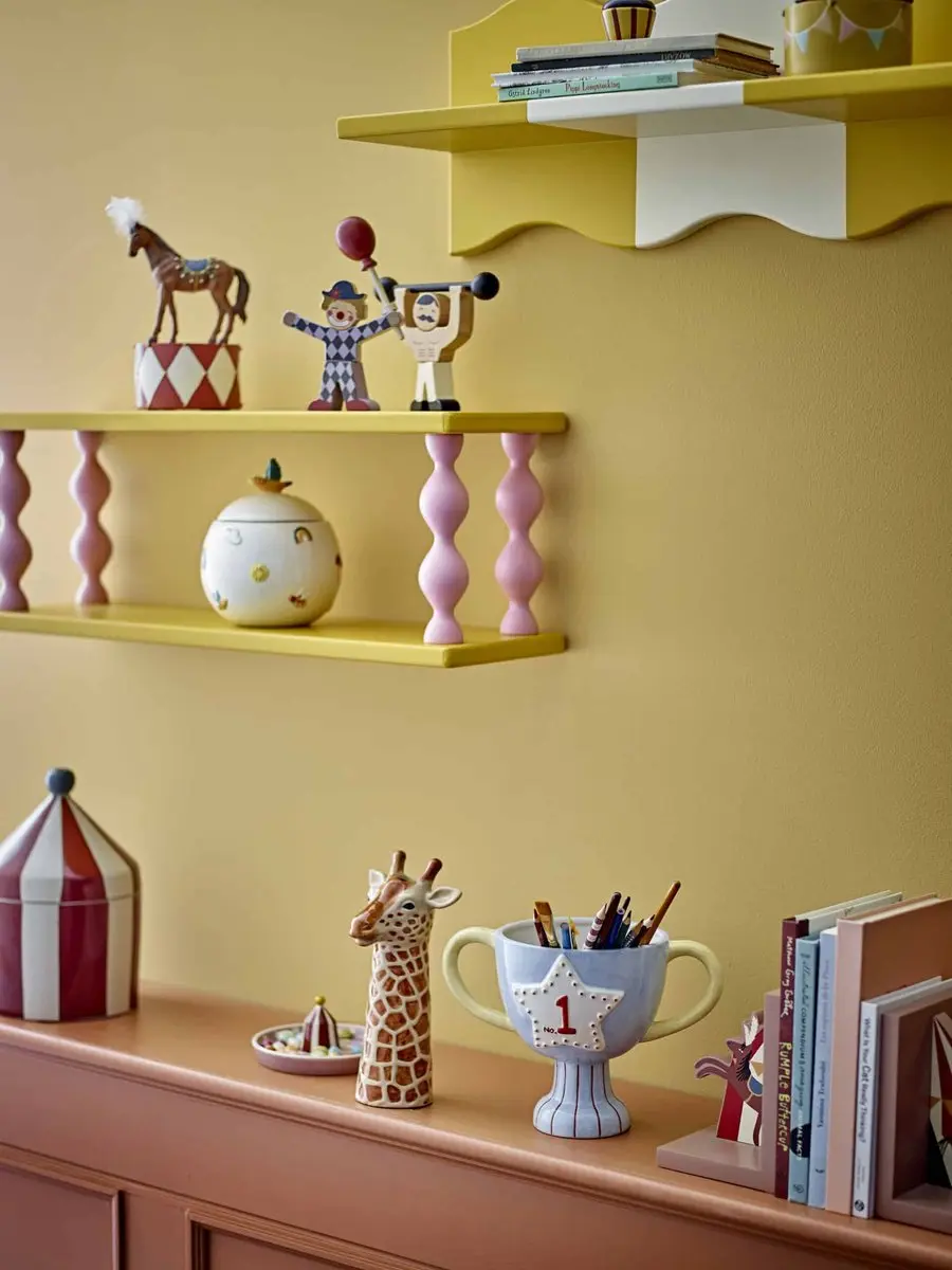Bloomingville Bibiola Wandplank Geel - afbeelding 5 van 6