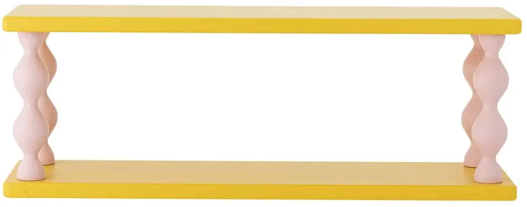 Bloomingville Bibiola Wandplank Geel