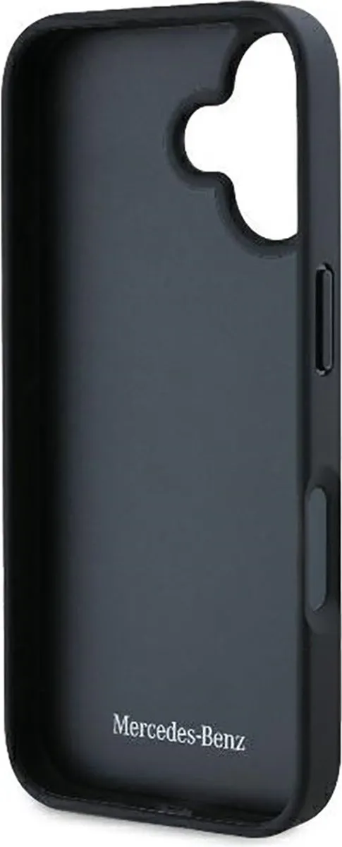 Mercedes-Benz Backcase Hoesje iPhone 16 - Effen Zwart