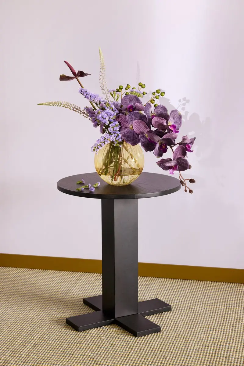 Hübsch Koohi Bijzettafel - 45cm Zwart - afbeelding 2 van 6