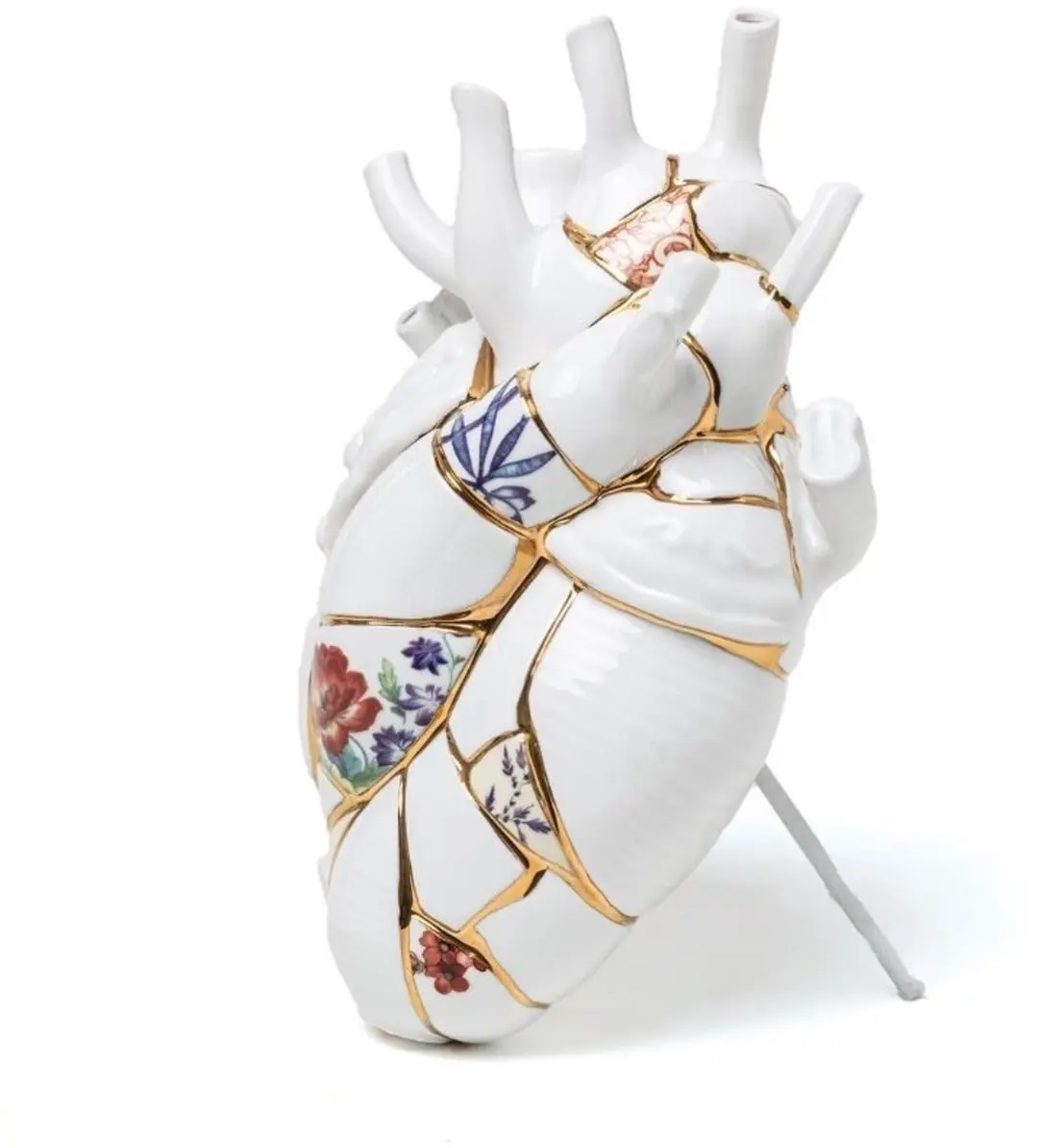 Seletti Love In Bloom Kintsugi Vaas - Multi - afbeelding 5 van 6
