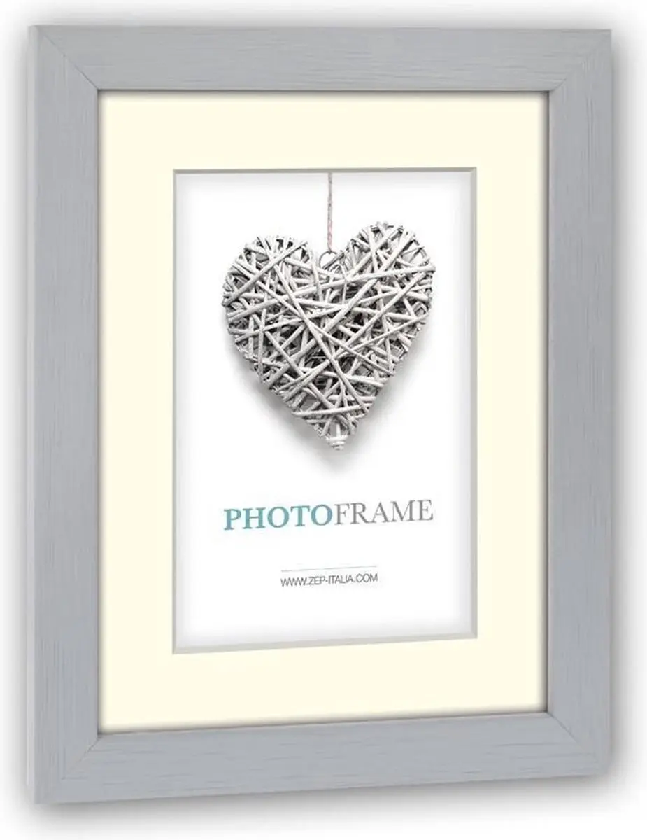 Zep Regent 8 Houten Fotolijst 15x20/20x30cm Grijs - afbeelding 4 van 4