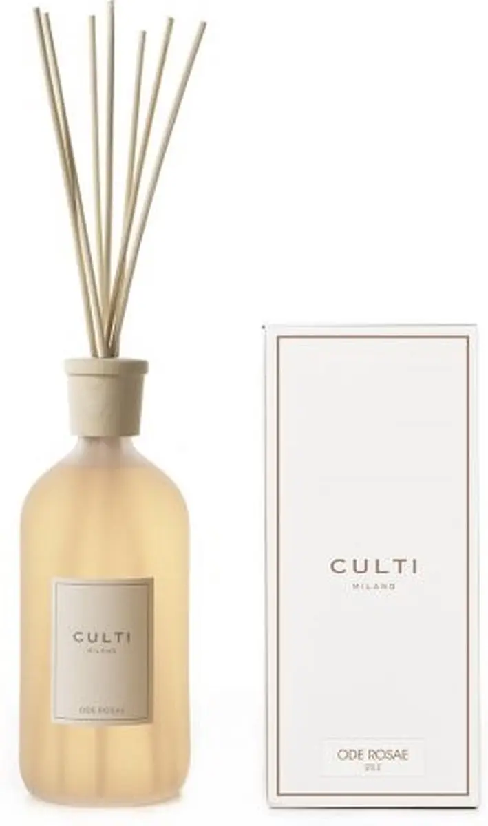 Culti Stile Classic Ode Rosae Geurstokjes 1000ml - Wit - afbeelding 2 van 2