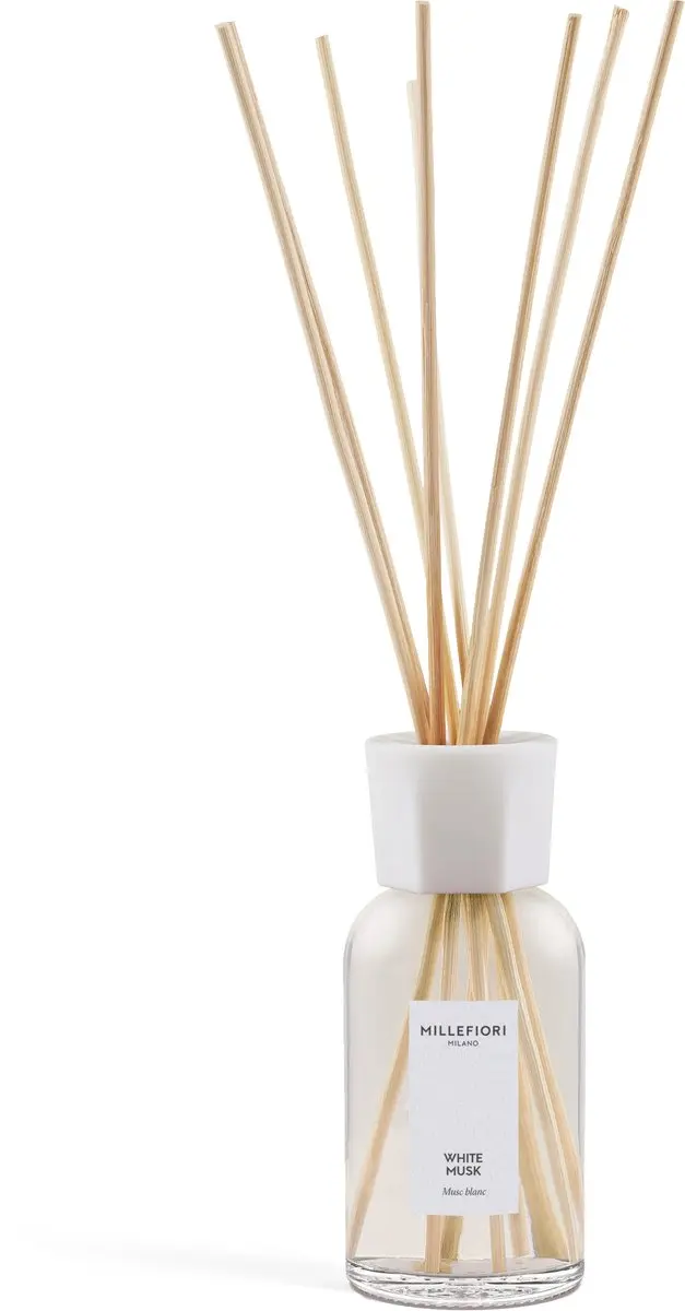 Millefiori Milano Geurstokjes 250ml White Musk